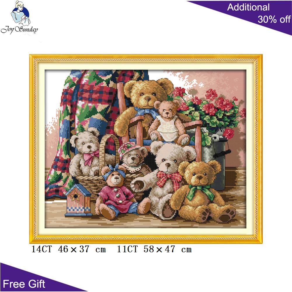 Joy Sunday Bear Family Ȩ  C597 14CT 11CT īƮ..